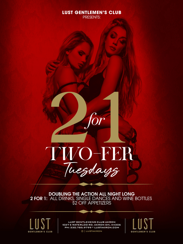 2 for 1: Two-fer Tuesdays 2 for 1: Two-fer Tuesdays